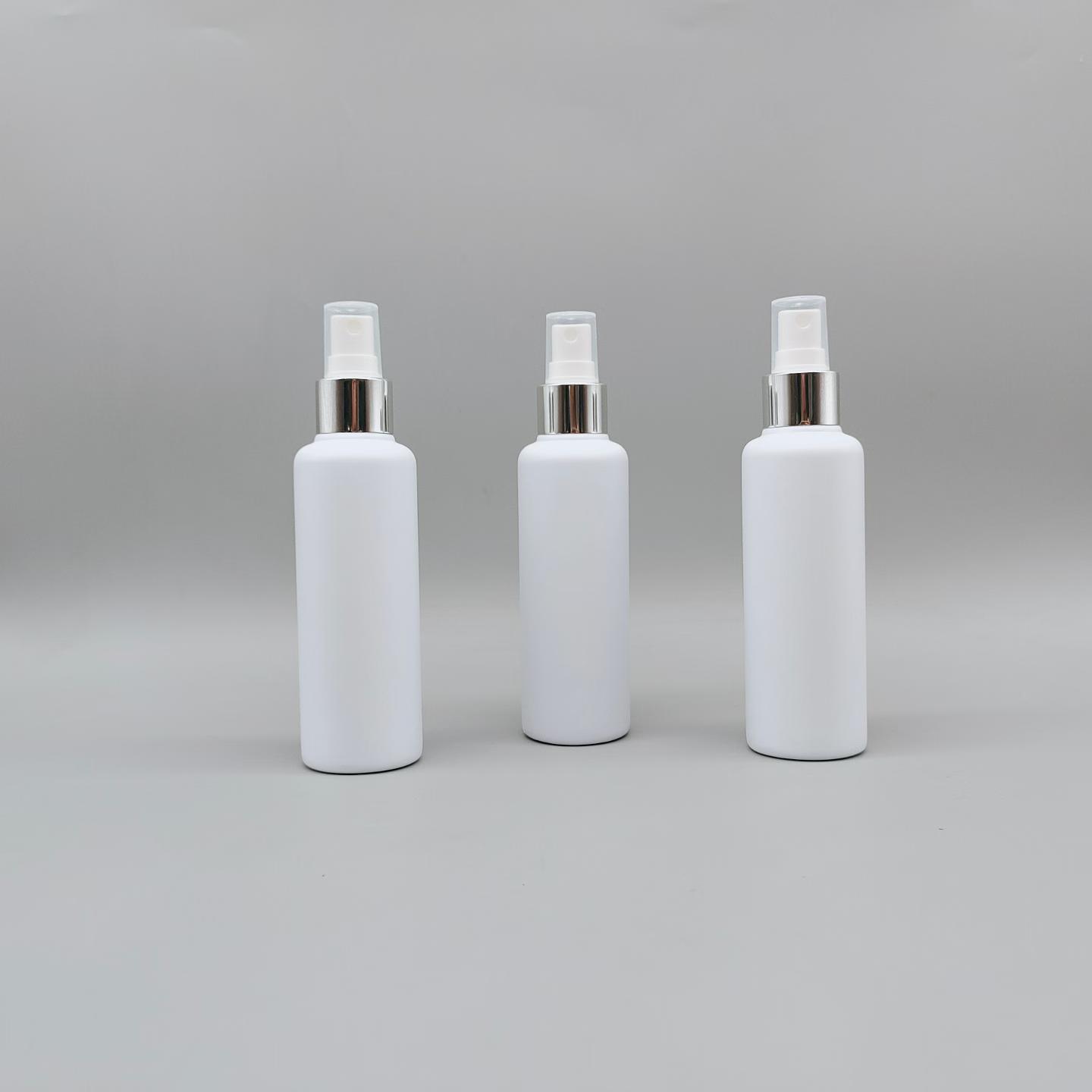 customized 300ml PET plastic body lotion bottle OEM skincare packaging toner spray bottle - Image 7