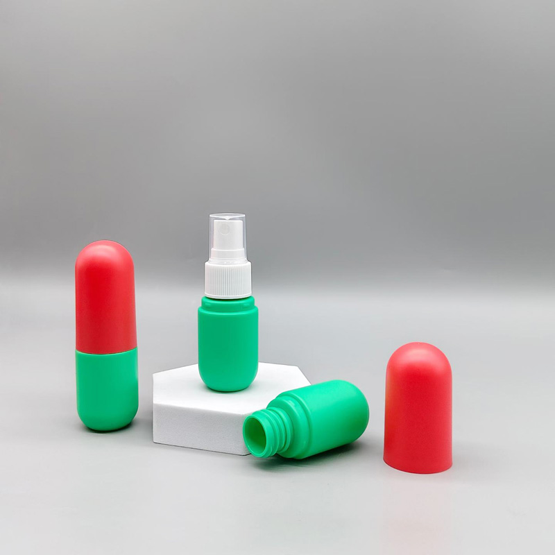 new arrival 20g PET health supplement capsule spray bottle